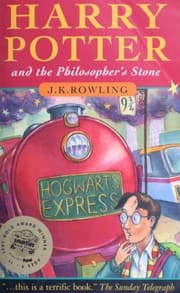 Obálka knihy Harry Potter and the Philosopher's Stone