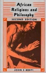 Obálka knihy African religions & philosophy
