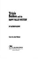 Obálka knihy Trixie Belden and the Happy Valley mystery