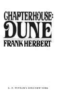Obálka knihy Chapterhouse Dune