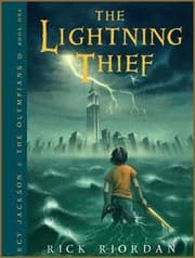 Obálka knihy The Lightning Thief