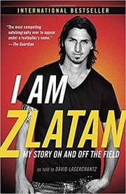 Obálka knihy I am Zlatan