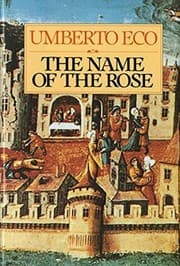 Obálka knihy Il nome della rosa